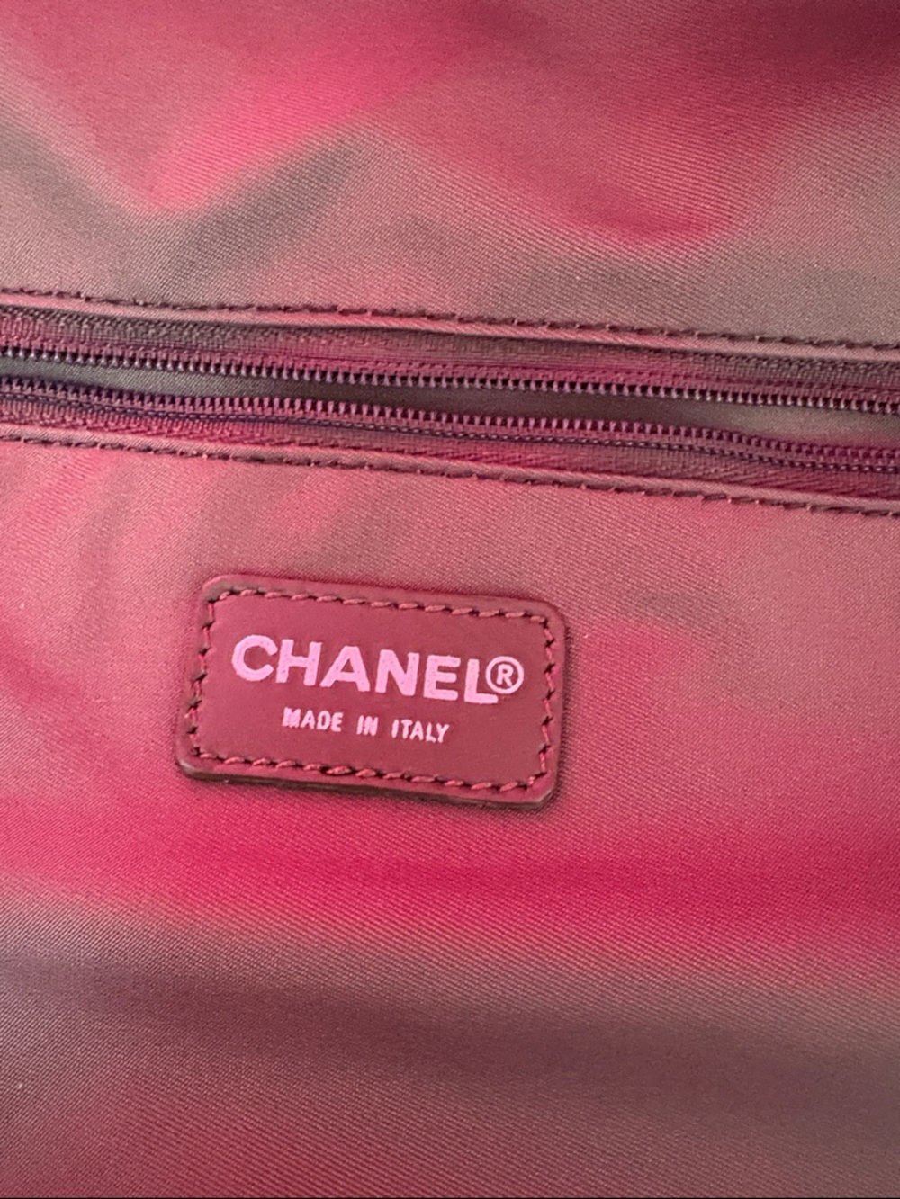 RARE CHANEL Unisex Monogram Travel Bag with Top Handle/ Shoulder Strap- NWOT - Picture 5 of 12